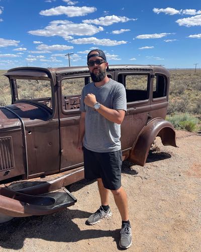 John Nunemaker wearing South Bend Watch Company watch