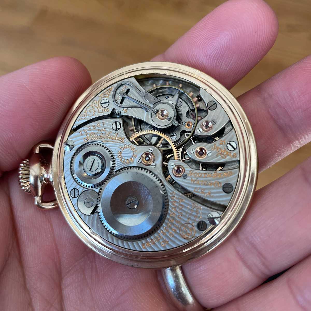 1912 South Bend Watch Grade 229 09E6F78D-9D7B-40FE-ACFC-CC01E5C561B4.JPG