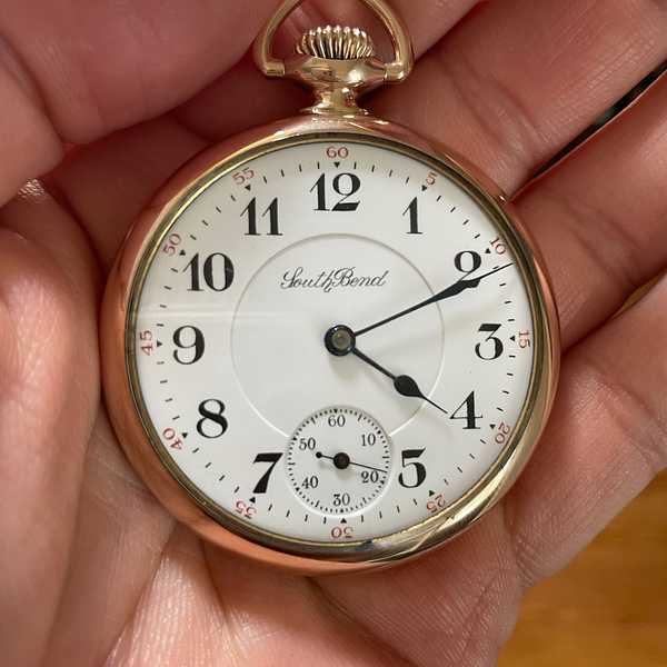 1912 South Bend Watch Grade 229 16CD2C29-A7C8-400A-ACE3-F5A91F8F5345.JPG