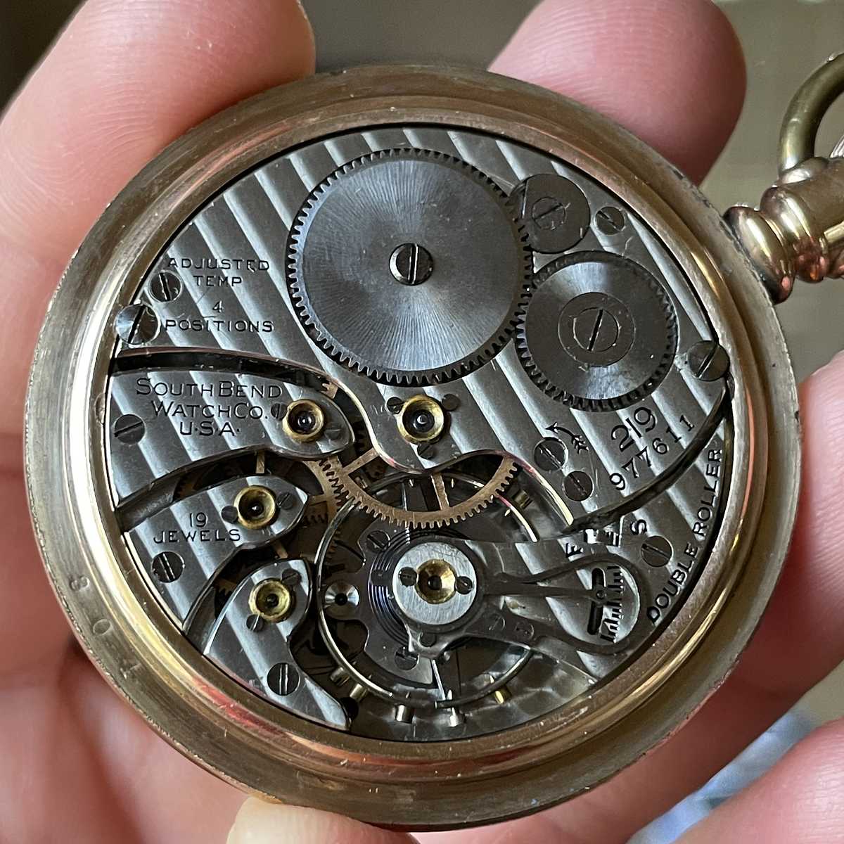 1921 South Bend Watch Grade 219 Movement