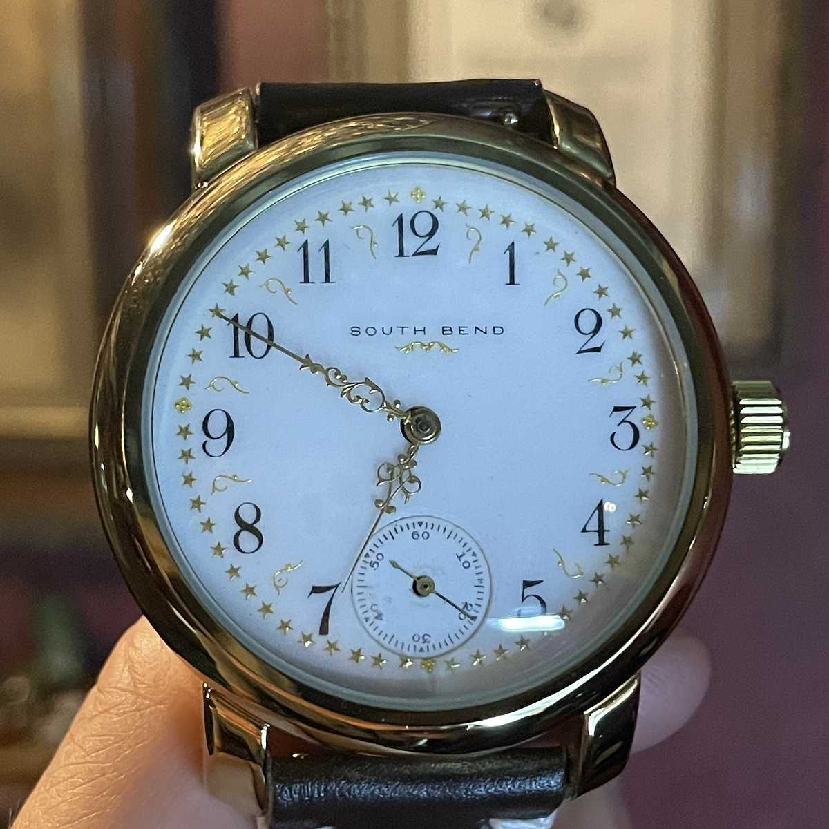 1907 South Bend Watch Grade 280 Front View