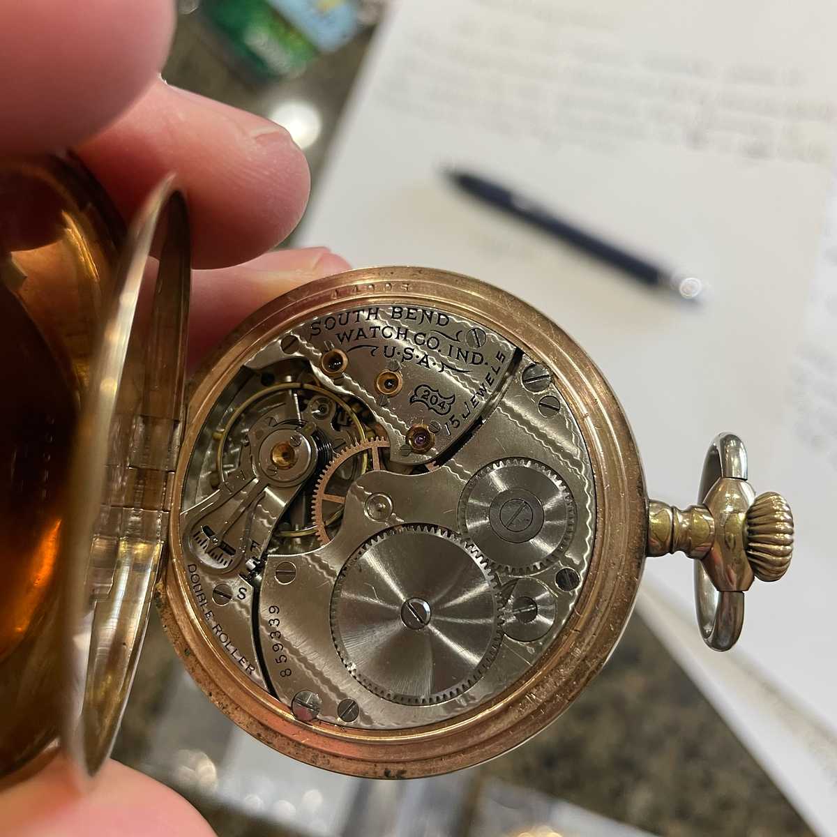 1917 South Bend Watch Grade 204 IMG_3752.jpeg