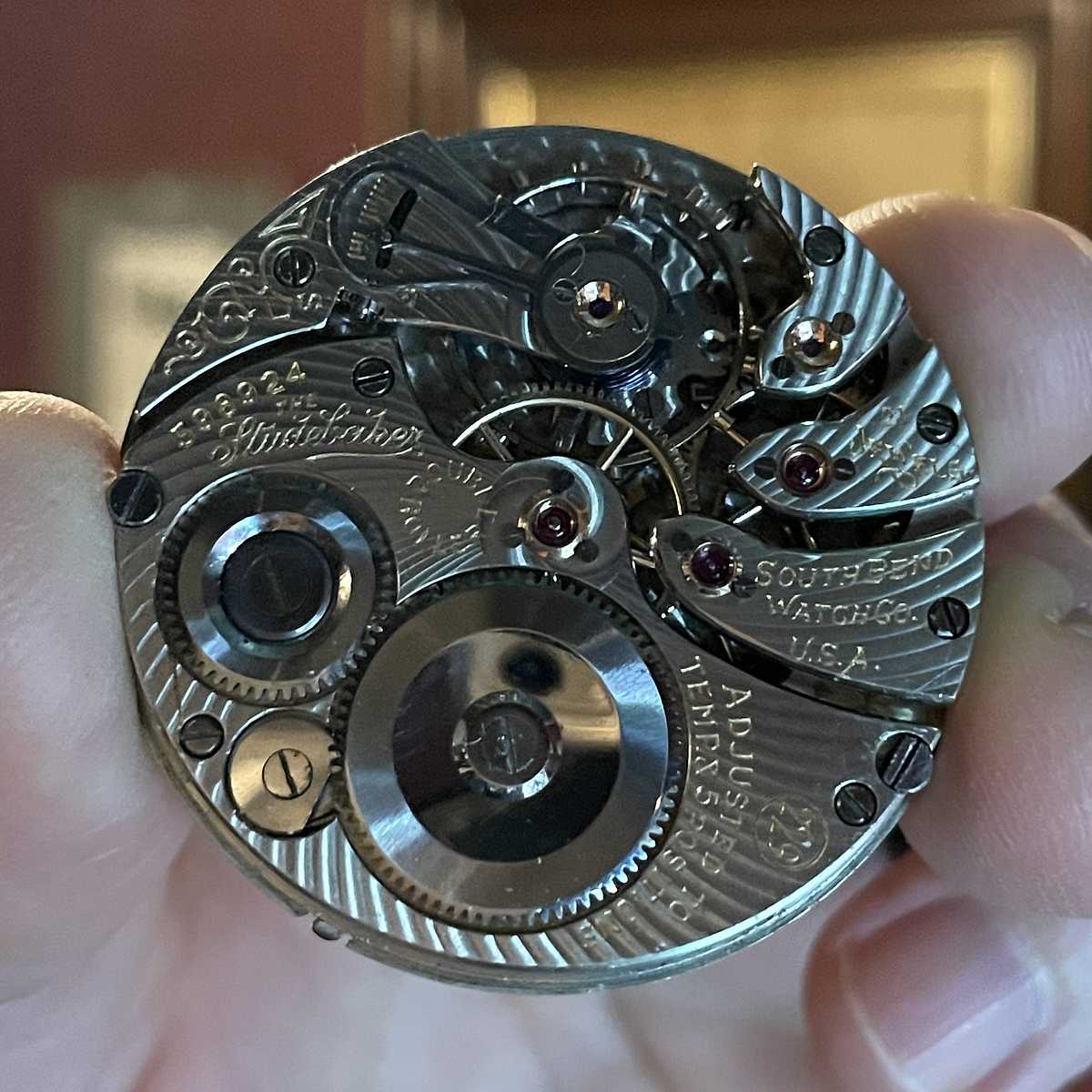 1909 South Bend Watch Grade 229 "The Studebaker" Movement