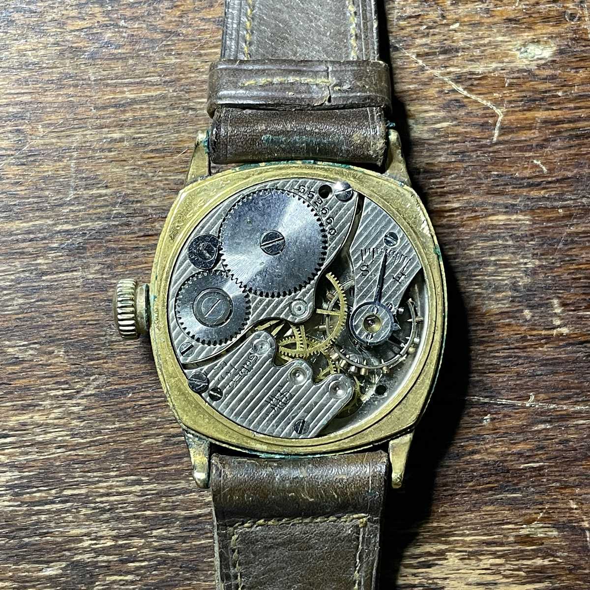 1911 South Bend Watch Grade 100 Movement View