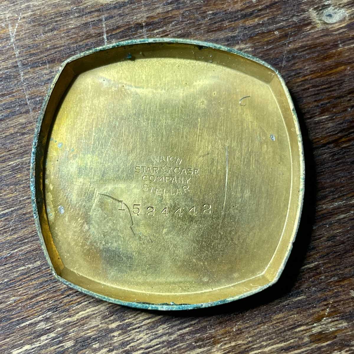1911 South Bend Watch Grade 100 Case back