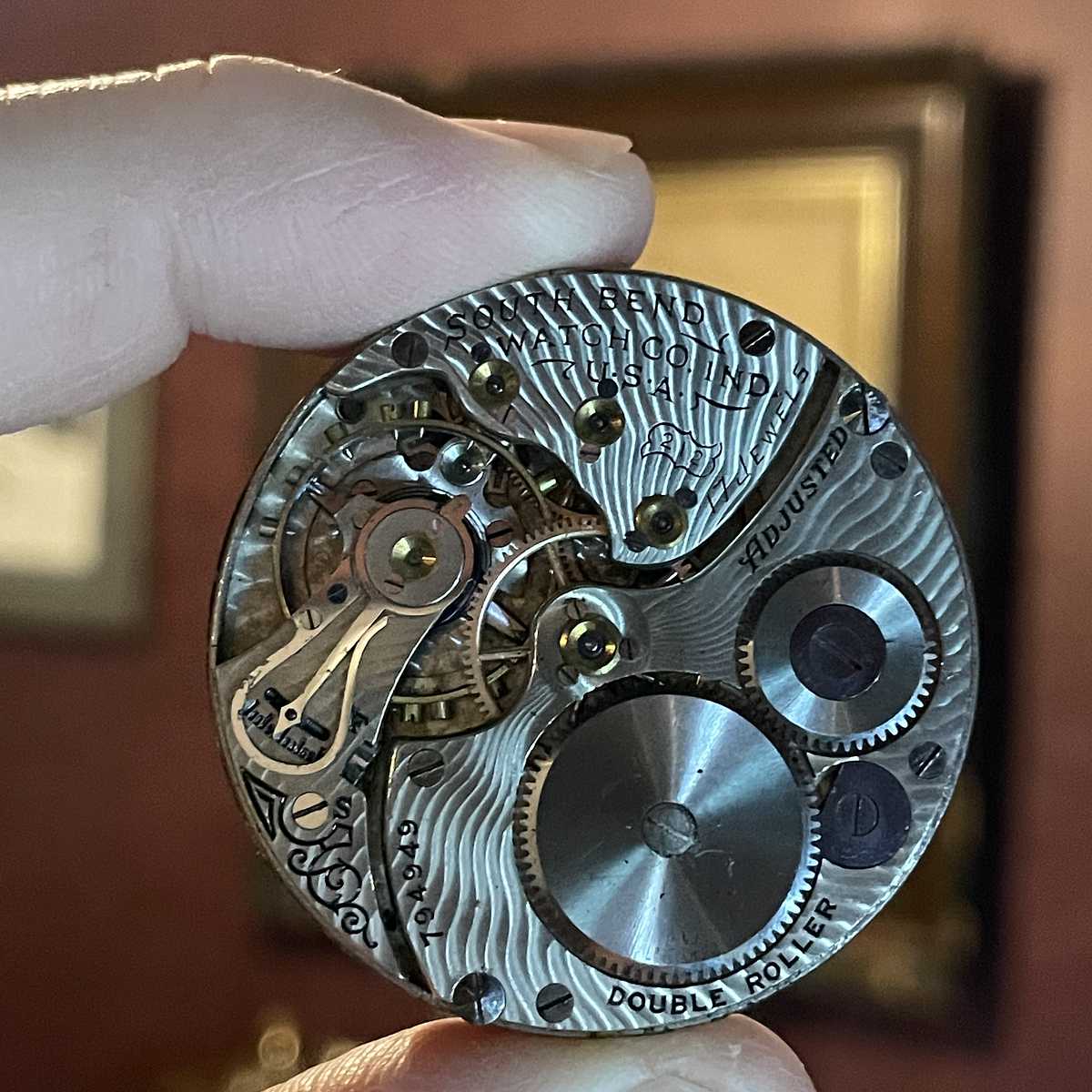 1913 South Bend Watch Grade 212 Movement
