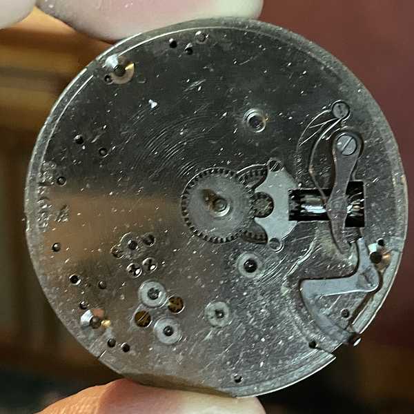 1906 South Bend Watch Grade 280 Front of movement