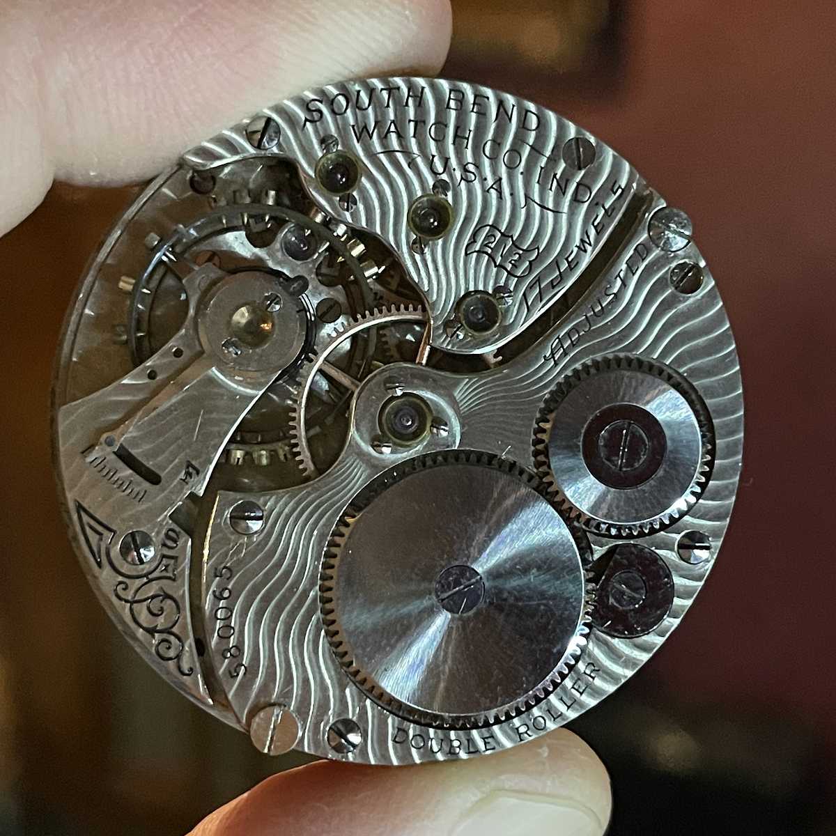 1909 South Bend Watch Grade 212 Movement
