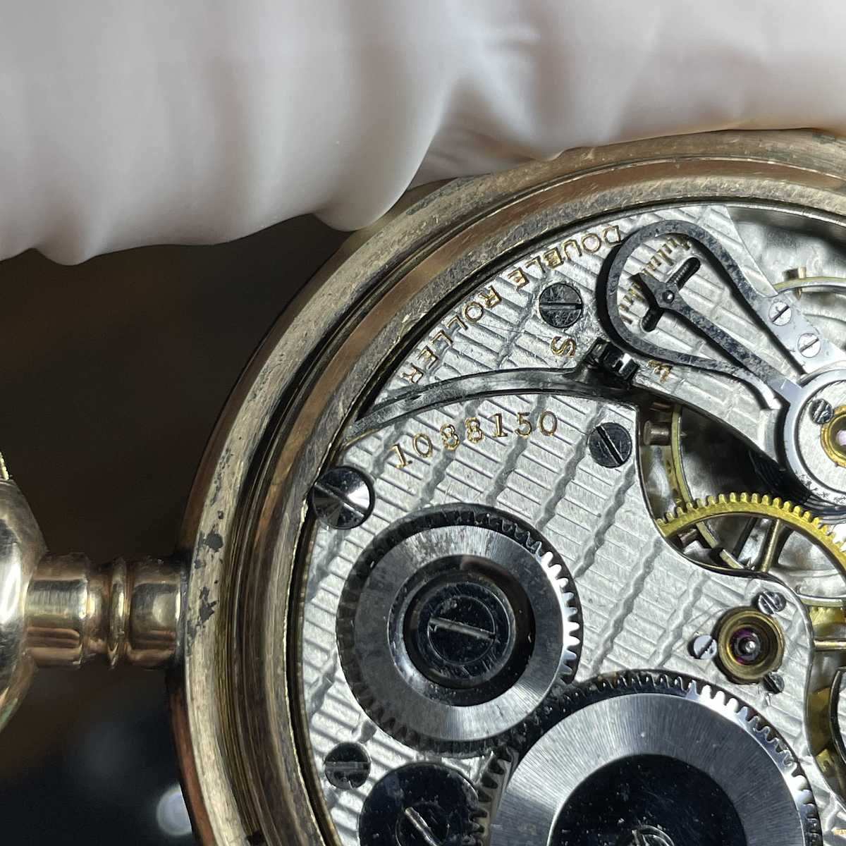 1924 South Bend Watch Grade 227 Serial Number on the movement