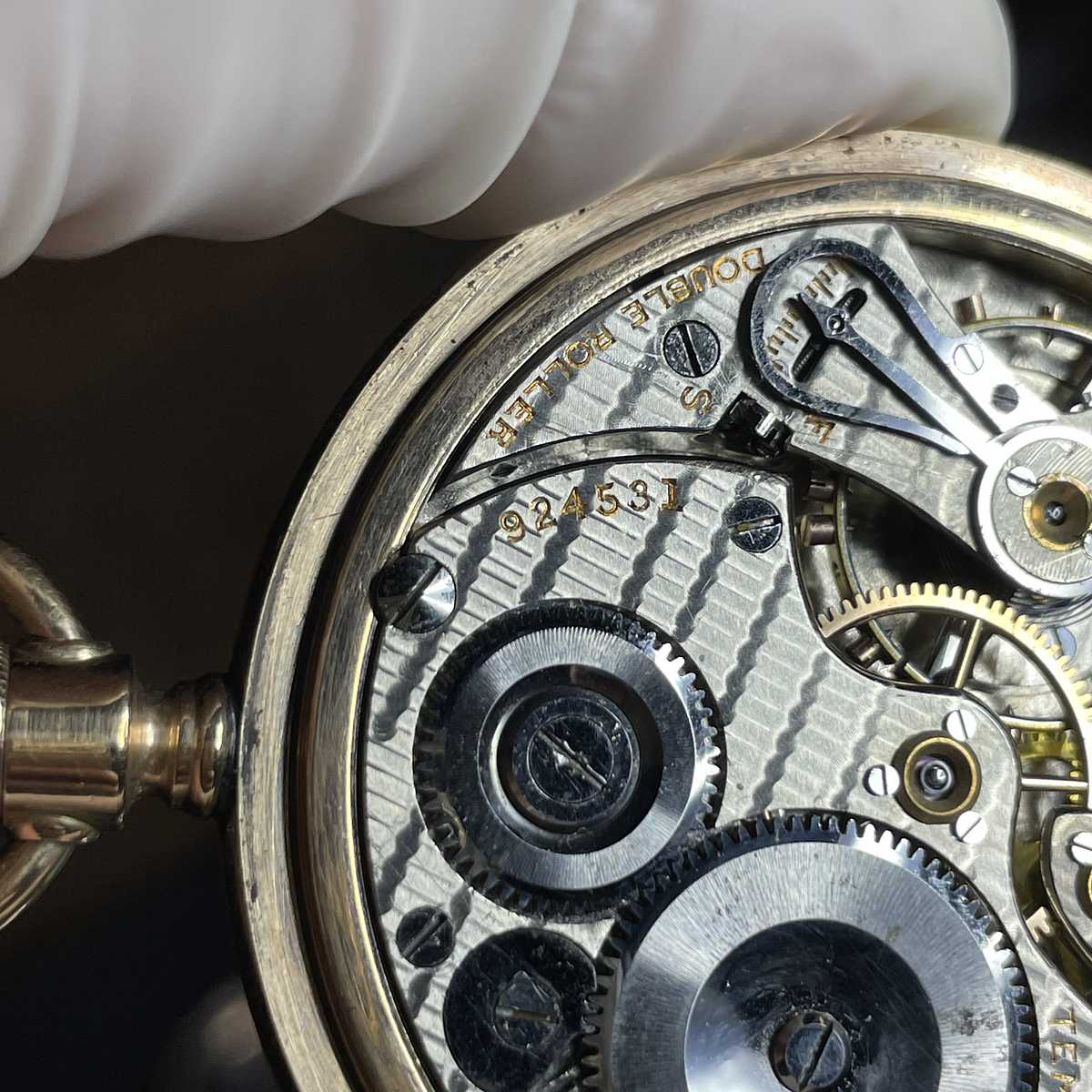 1919 South Bend Watch Grade 227 Serial number on movement