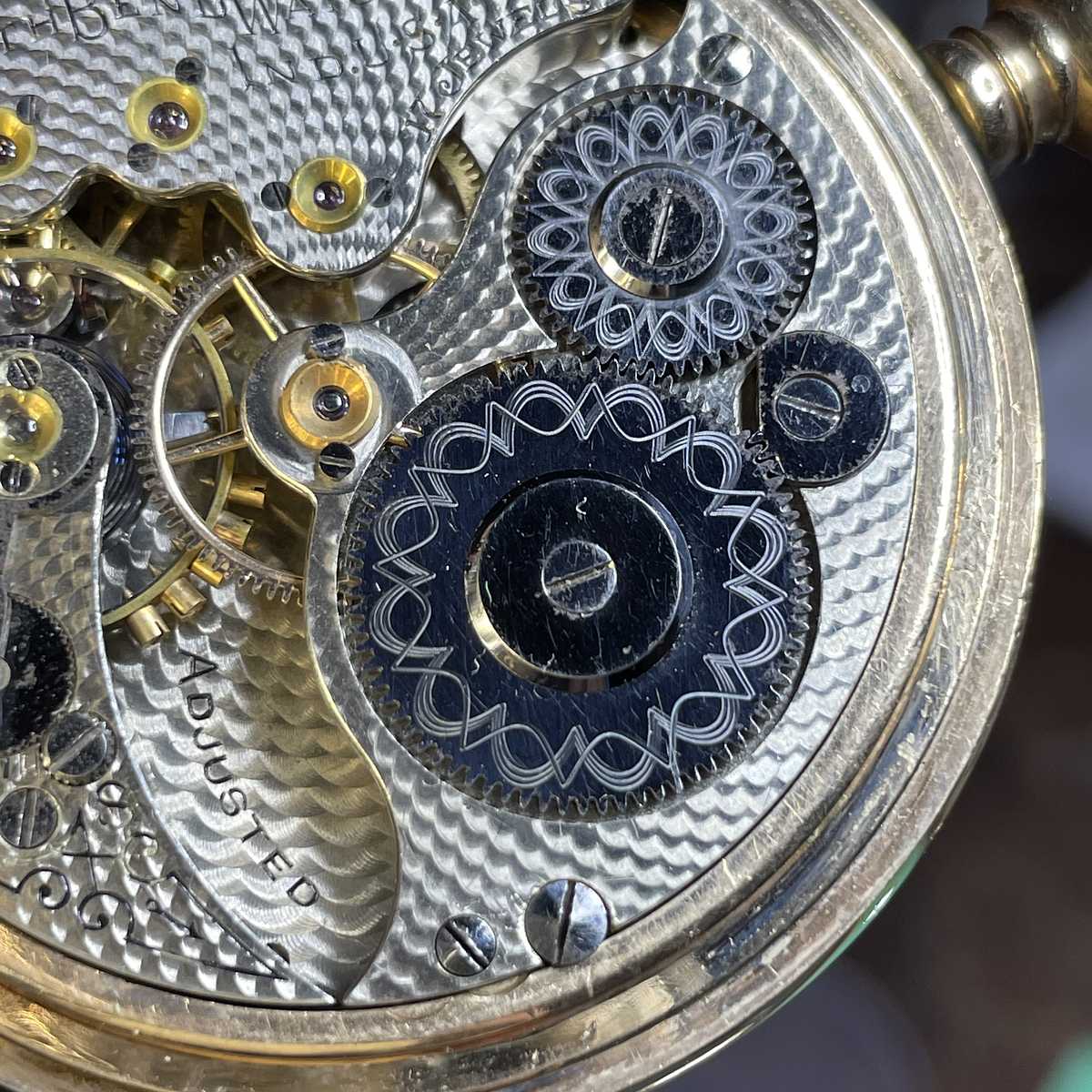 1908 South Bend Watch Grade 290 Fancy decorations