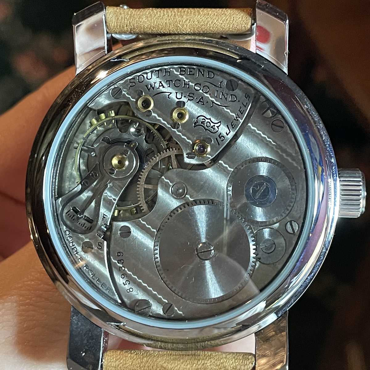 1917 South Bend Watch Grade 204 A6DE15BF-D482-4DA6-83AE-F1D0E01E2446.jpeg