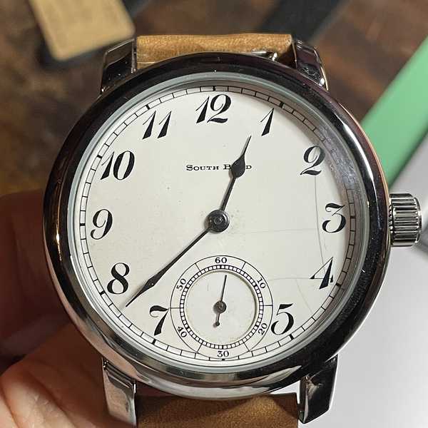 1917 South Bend Watch Grade 204 1D409BE8-6A9F-4EB2-BB9B-C56FAC798E32.jpeg